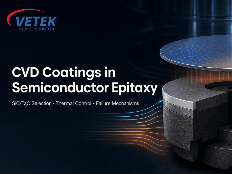 CVD-coatings in halfgeleider-epitaxie: technische parameters, SiC/TaC-selectie en foutbeheersing