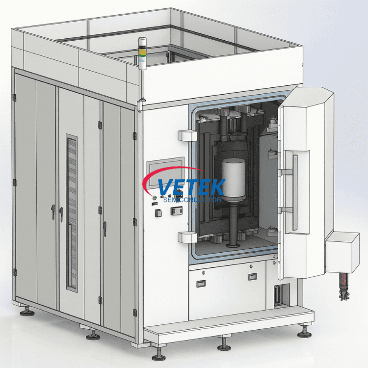Grote SiC-kristalgroeioven met weerstandsverwarming