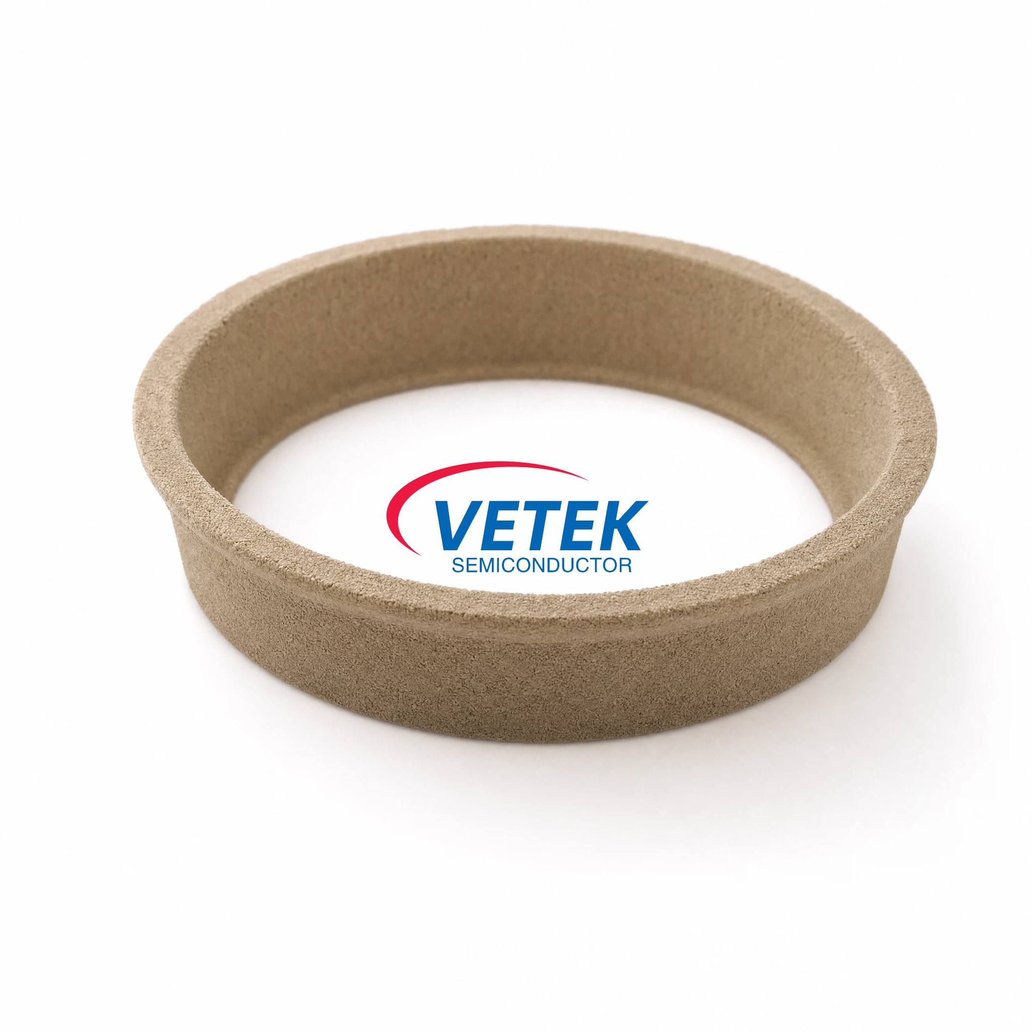 Poreuze tantaalcarbide (TaC) gecoate grafietring