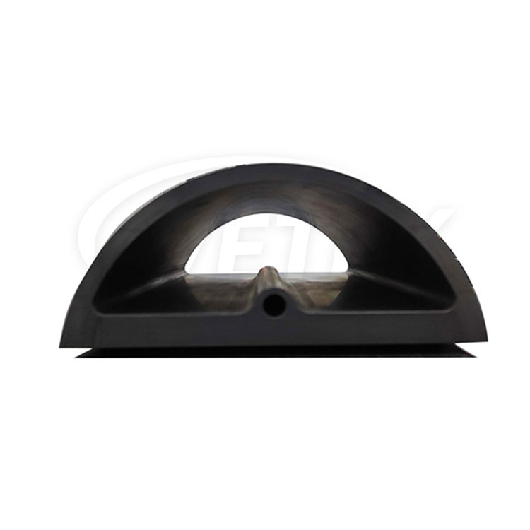 Bovenste halfmoon deel sic gecoat